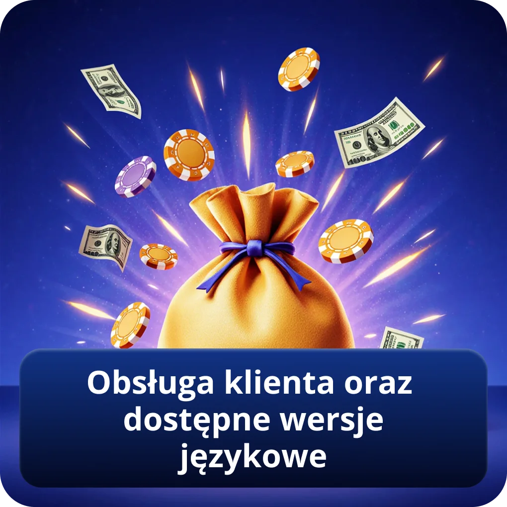 Obsługa klienta oraz dostępne wersje językowe